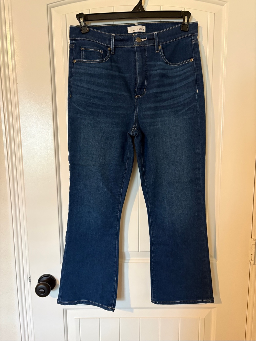 LOFT kick crop jeans
